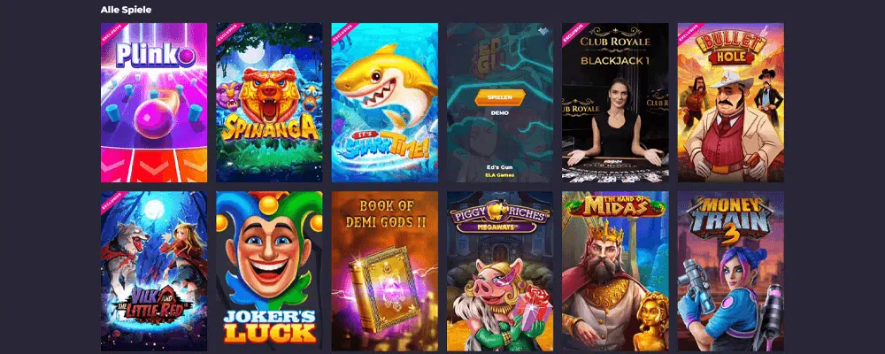 Alle Spiele